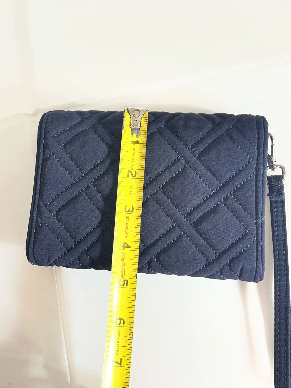 Vera Bradley quilted wristlet